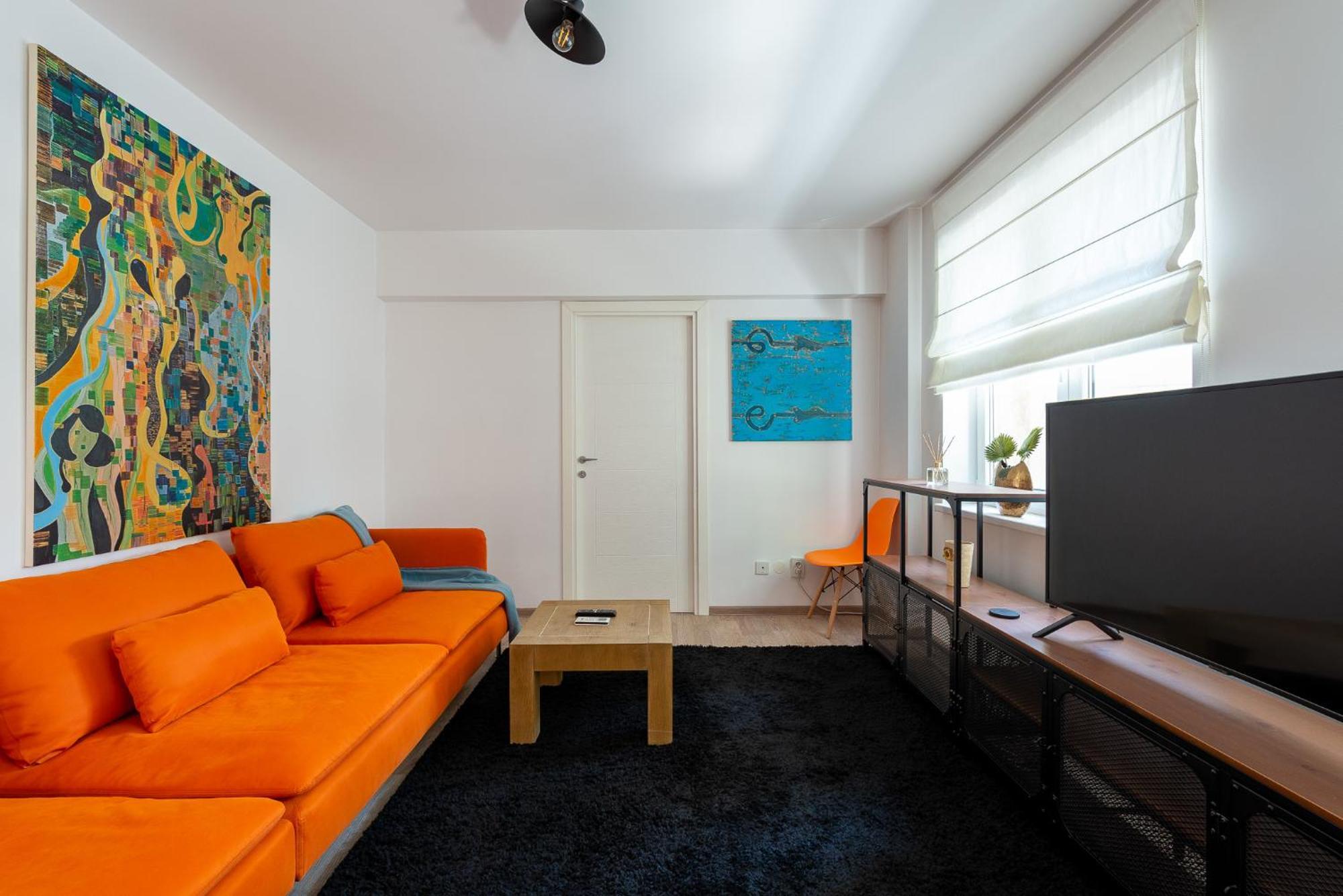City Center-Cozy One Bedroom Apartment Bucarest Extérieur photo